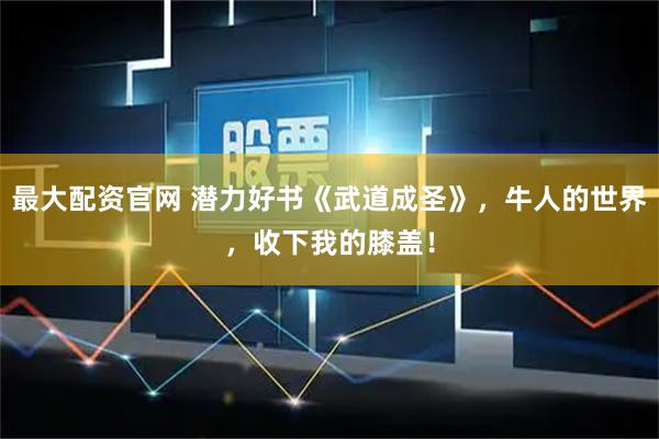 最大配资官网 潜力好书《武道成圣》，牛人的世界，收下我的膝盖！